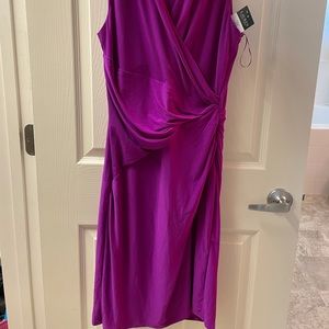 Brand new Ralph Lauren dress, rouched side